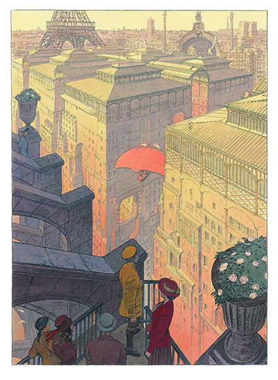 09 - Revoir-Paris Francois-Schuiten Halles de Baltard